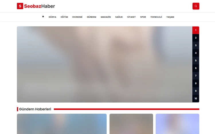 Wordpress Seobaz Haber Teması Resmi 2